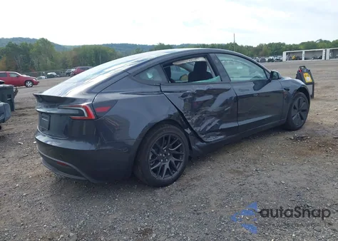 2025 Tesla Model 3 Long Range Rear-Wheel Drive из США, поврежденный, VIN 5YJ3E1EA3SF987297
